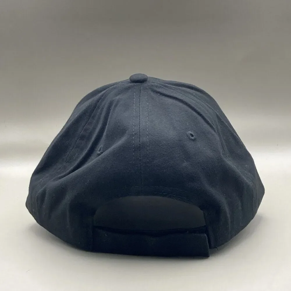 Black German BMW Lifestyle Strapback Hat Cap Logo Sports Luxury Car Automobile